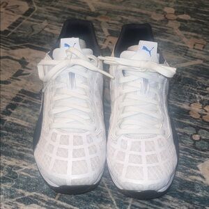 Puma BMW Motorsport White and Black Sneakers size 6.5